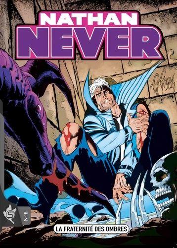 jaquette livre Nathan Never Tome 8 - La Fraternité Des Ombres