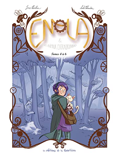 jaquette livre Enola Et Les Animaux Extraordinaires Tomes 4 À 6