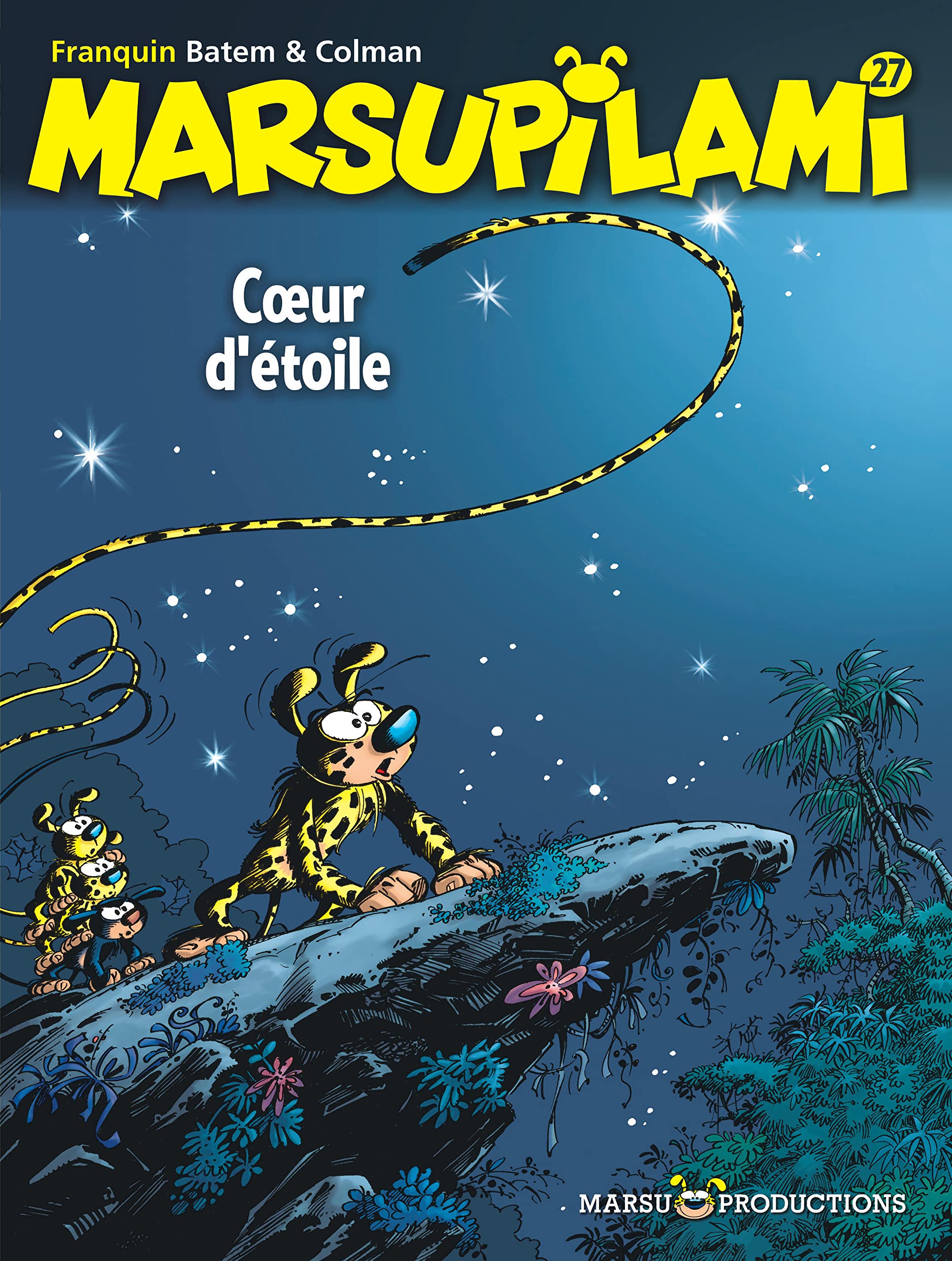 jaquette livre Marsupilami - tome 27 - Coeur d'étoile