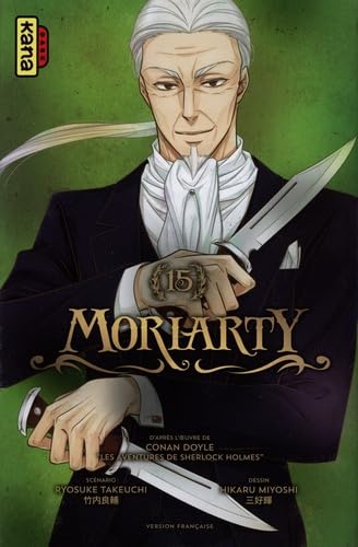 jaquette livre Moriarty - Collector - Tome 15