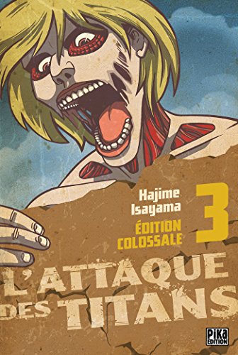 jaquette livre Attaque Des Titans (l') - Edition colossale - Tome 3