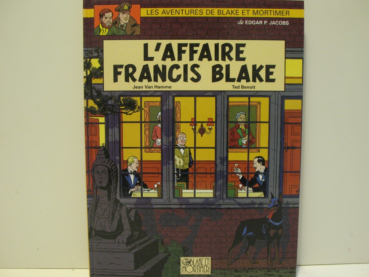 jaquette livre Les aventures de Blake et Mortimer, Tome 13 : L'Affaire Francis Blake
