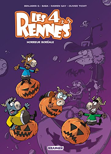 jaquette livre Les 4 Rennes Tome 2 - Horreur Boréale