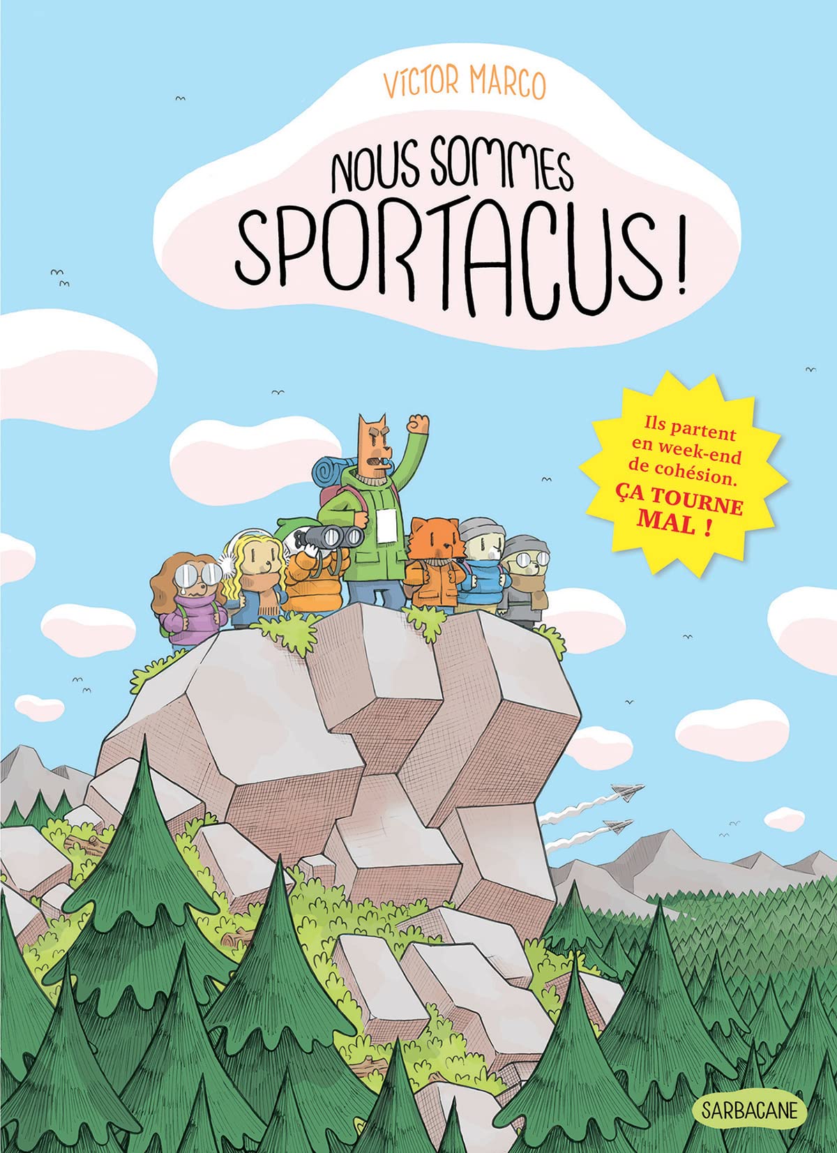 jaquette livre Nous sommes Sportacus