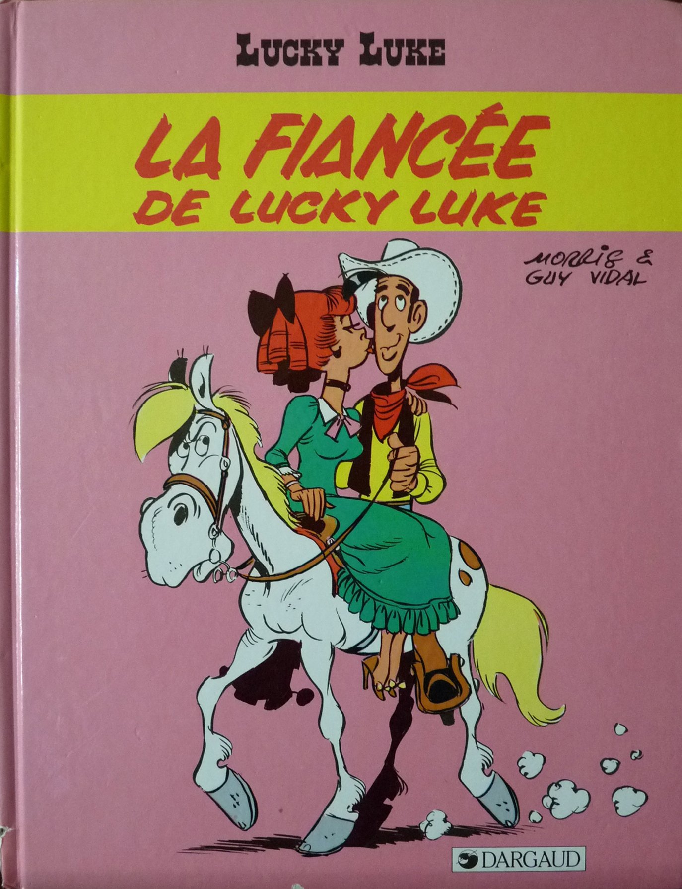 jaquette livre Lucky Luke, tome 24 : La Fiancée de Lucky Luke