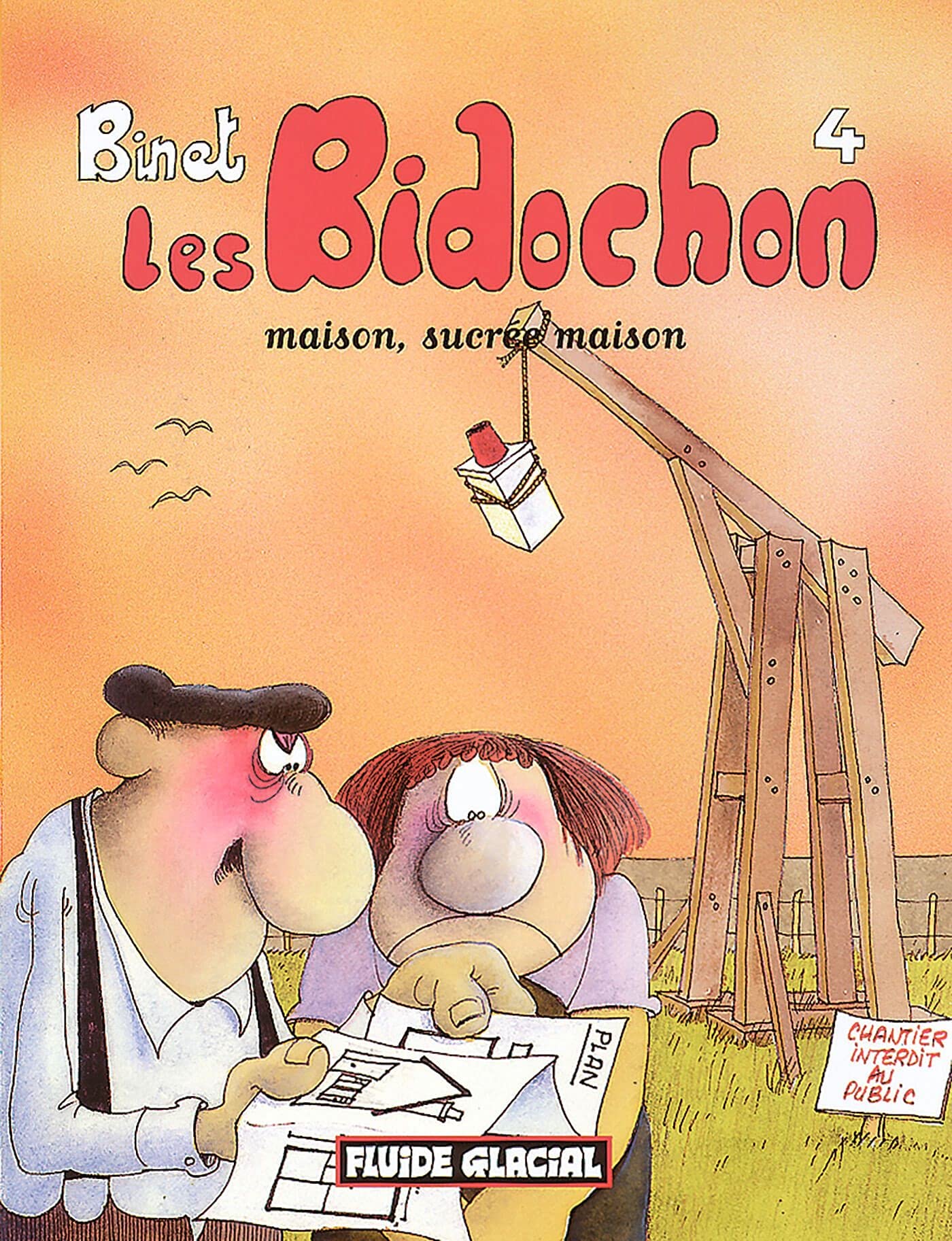 jaquette livre Les Bidochon, tome 4 : Maison sucrée maison