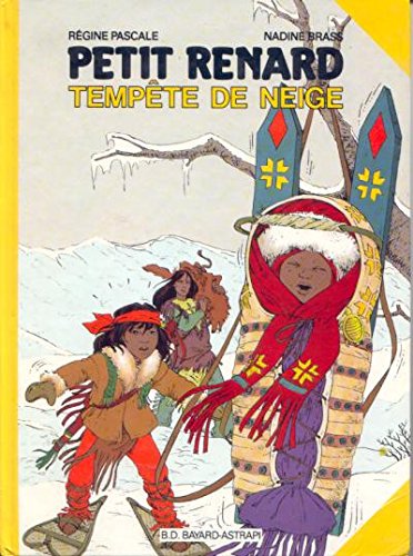 jaquette livre Petit Renard - Tempête De Neige