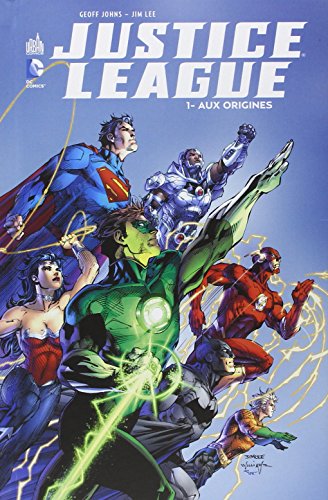 jaquette livre Justice League Tome 1 - Aux Origines