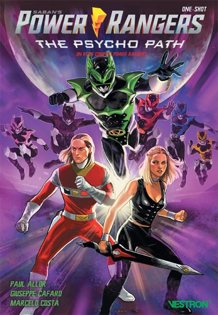 jaquette livre Power Rangers - The Psycho Path