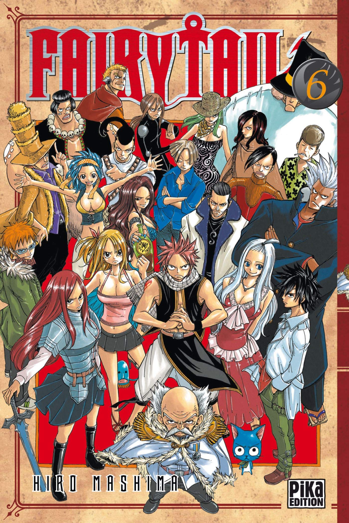 jaquette livre Fairy Tail - Tome 6