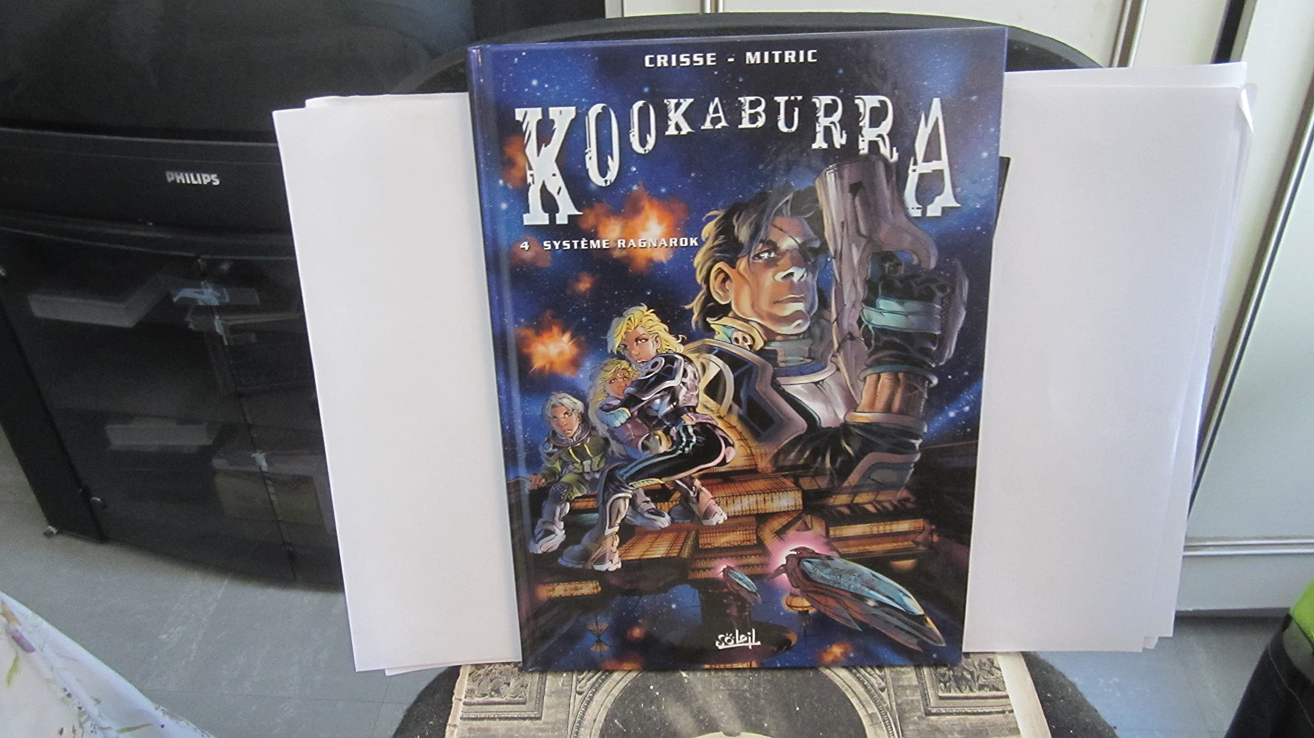 jaquette livre Kookaburra, tome 4 : Système Ragnarok