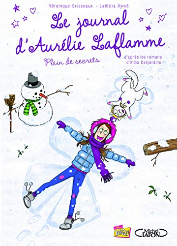 jaquette livre Le Journal D'aurélie Laflamme Tome 4 - Plein De Secrets