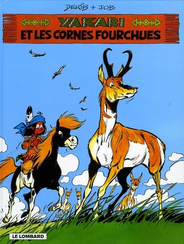 jaquette livre Yakari Tome 23 - Yakari Et Les Cornes Fourchues