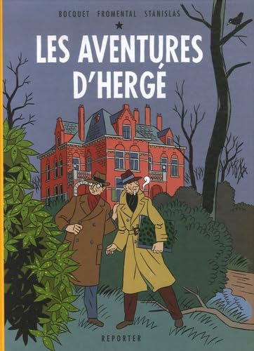 jaquette livre Les Aventures D'hergé