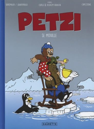 jaquette livre Petzi - Petzi Se Mouille
