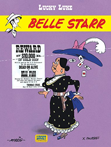 jaquette livre Lucky Luke Tome 34 - Belle Starr