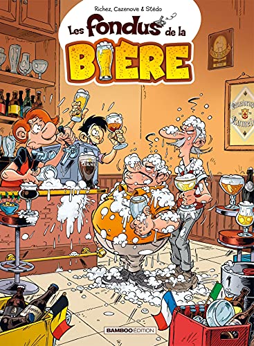 jaquette livre Les Fondus De La Bière