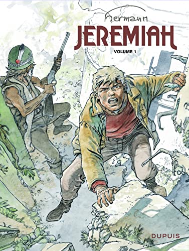jaquette livre Jeremiah L'intégrale Tome 1 - Tome 1 À 3 - La Nuit Des Rapaces - Du Sable Plein Les Dents - Les Héritiers Sauvages