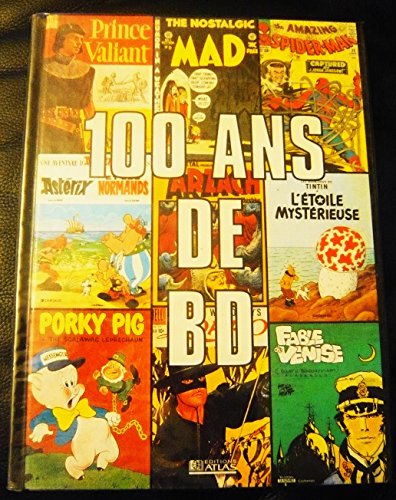 jaquette livre 100 Ans De Bd