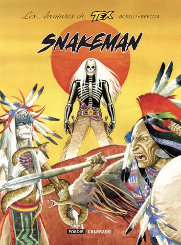 jaquette livre les aventures de tex snakeman
