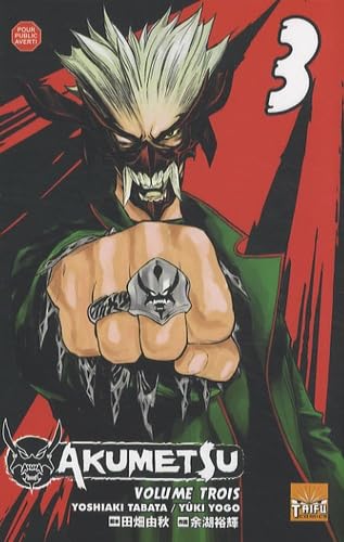 jaquette livre Akumetsu - Tome 3