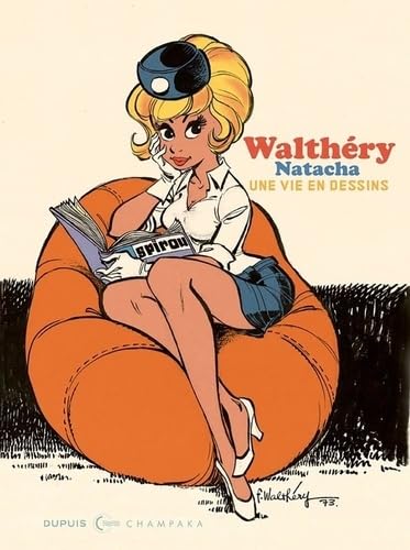 jaquette livre Walthéry, Natacha
