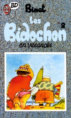 jaquette livre Les Bidochon Tome 2 - En Vacances
