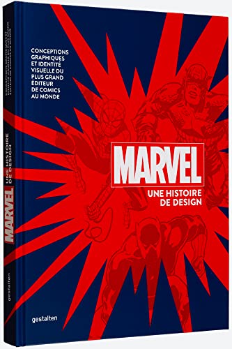 jaquette livre Marvel - Une Histoire De Design