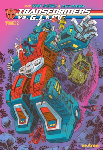 jaquette livre Transformers Tome 2 - Transformers Vs - G.I. Joe