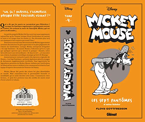 jaquette livre Mickey Mouse Tome 4 - Les Sept Fantômes Et Autres Histoires
