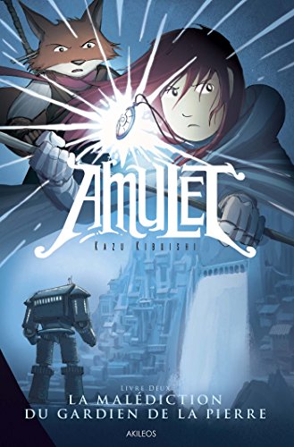 jaquette livre Amulet Tome 2 - La Malédiction Du Gardien De La Pierre