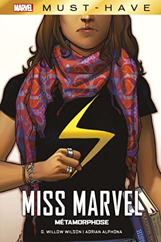 jaquette livre Miss Marvel - Métamorphose
