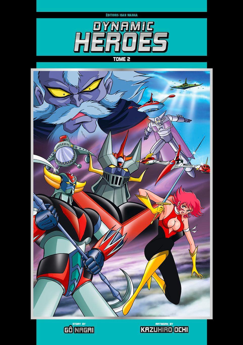 jaquette livre Dynamic Heroes - Edition Fnac - Tome 2