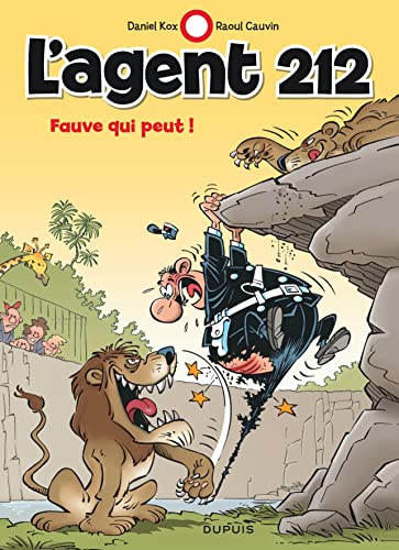 jaquette livre L'agent 212 - Fauve Qui Peut !