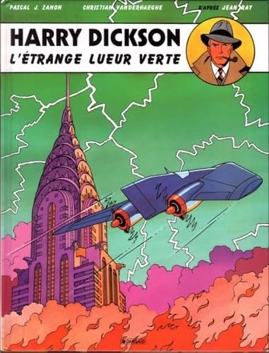 jaquette livre L'-Étrange Lueur Verte - Harry Dickso