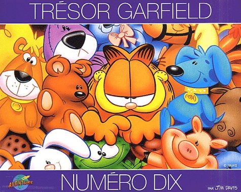 jaquette livre Trésor Garfield - Tome 10