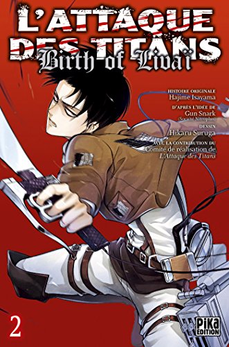 jaquette livre Attaque Des Titans (l') - Birth of Livai - Tome 2