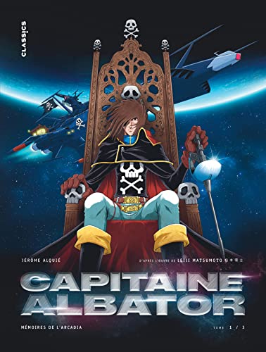 jaquette livre Capitaine Albator - Mémoires de l'Arcadia - Tome 1
