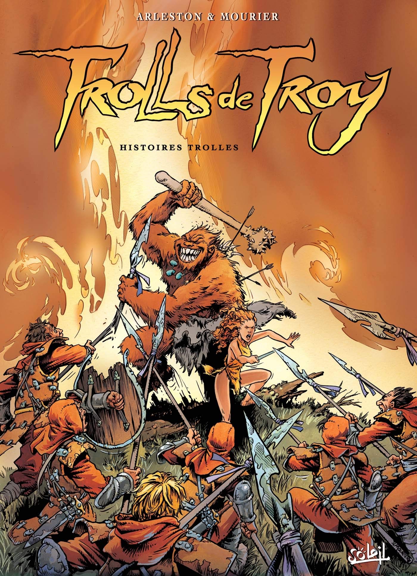 jaquette livre Trolls de Troy, Tome 1 : Histoires trolles