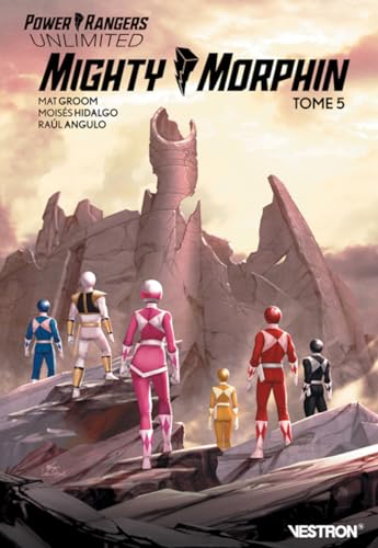 jaquette livre Power Rangers Mighty Morphin Tome 5