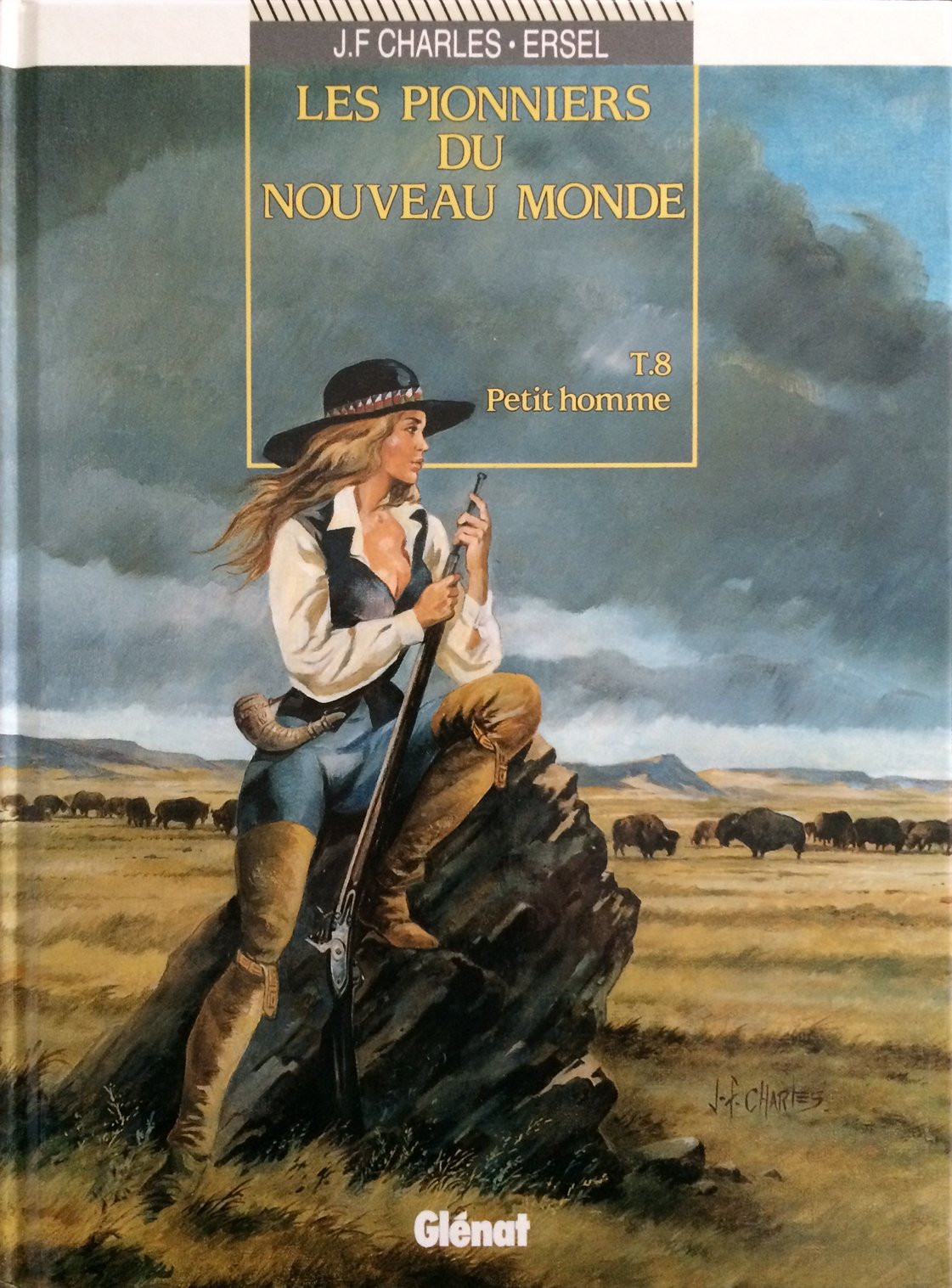 jaquette livre Les Pionniers du Nouveau Monde, Tome 8 : Petit homme
