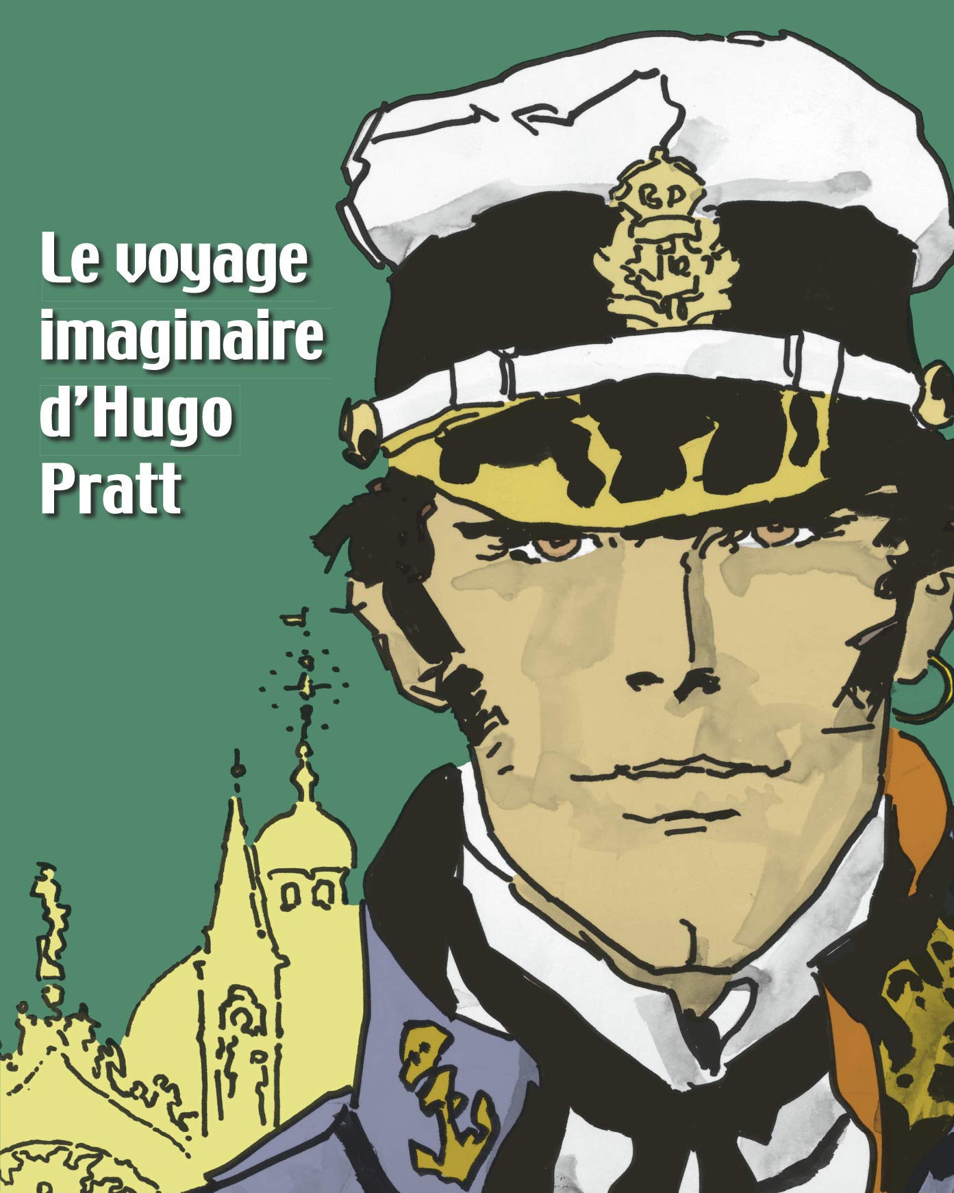 jaquette livre Le voyage imaginaire d'Hugo Pratt