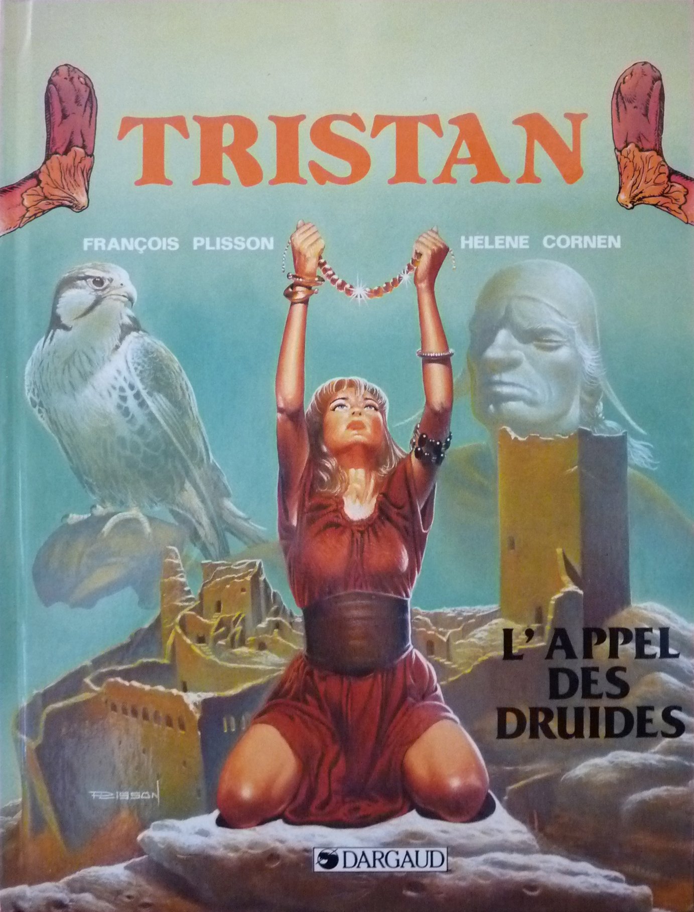 jaquette livre Tristan, Tome 3 : L'appel des druides