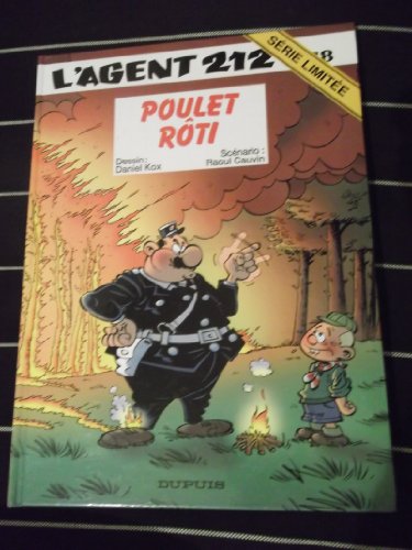 jaquette livre L'agent 212 - N° 18 - Poulet rôti