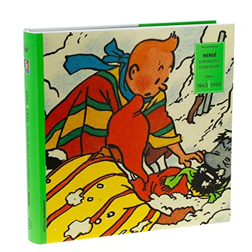 jaquette livre Hergé - Tome 5, 1943-1949