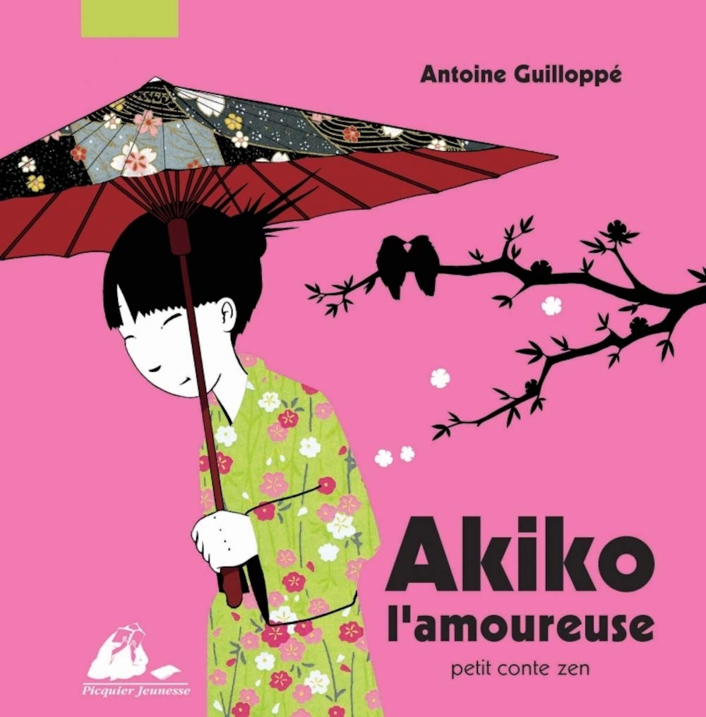 jaquette livre Akiko l'amoureuse : Petit conte zen