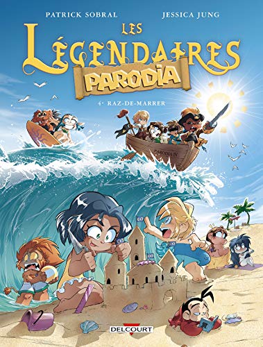 jaquette livre Légendaires (les) - Parodia - Tome 4 : Raz-de-marrer