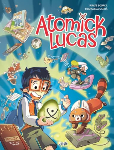 jaquette livre Atomick Lucas Tome 1