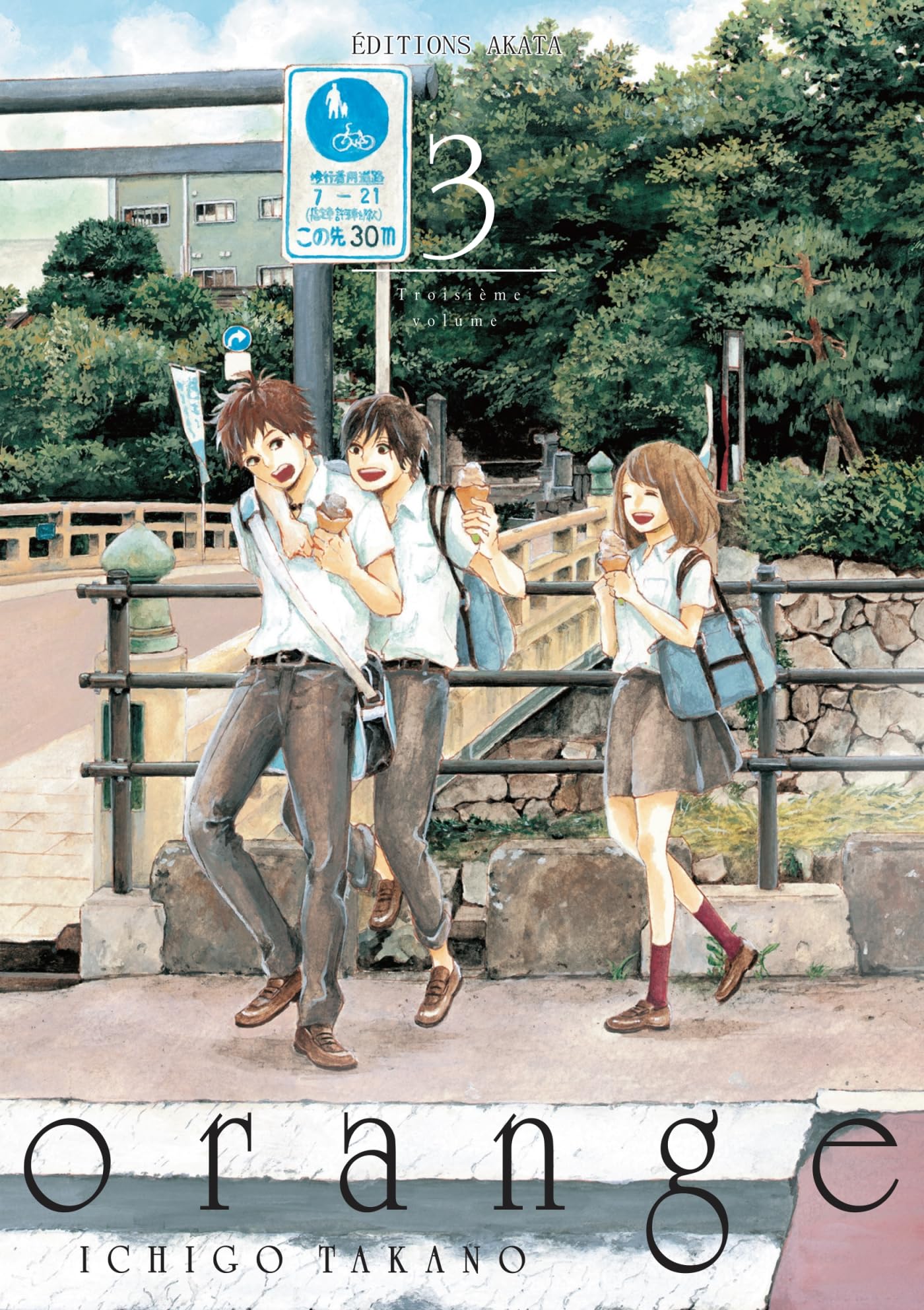 jaquette livre Orange - Ichigo Takano Vol.3
