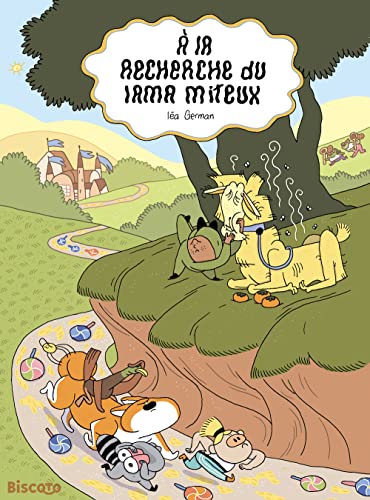 jaquette livre A La Recherche Du Lama Miteux